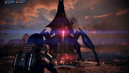 Kicking a Mass Effect 3 Reaper In The Face