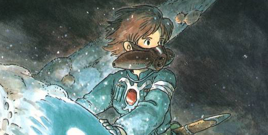 The Cover of the fourth volume of Nausicaa of the Valley of the Wind