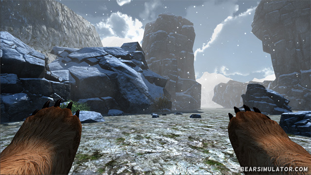 Bear simulator gameplay screenshot
